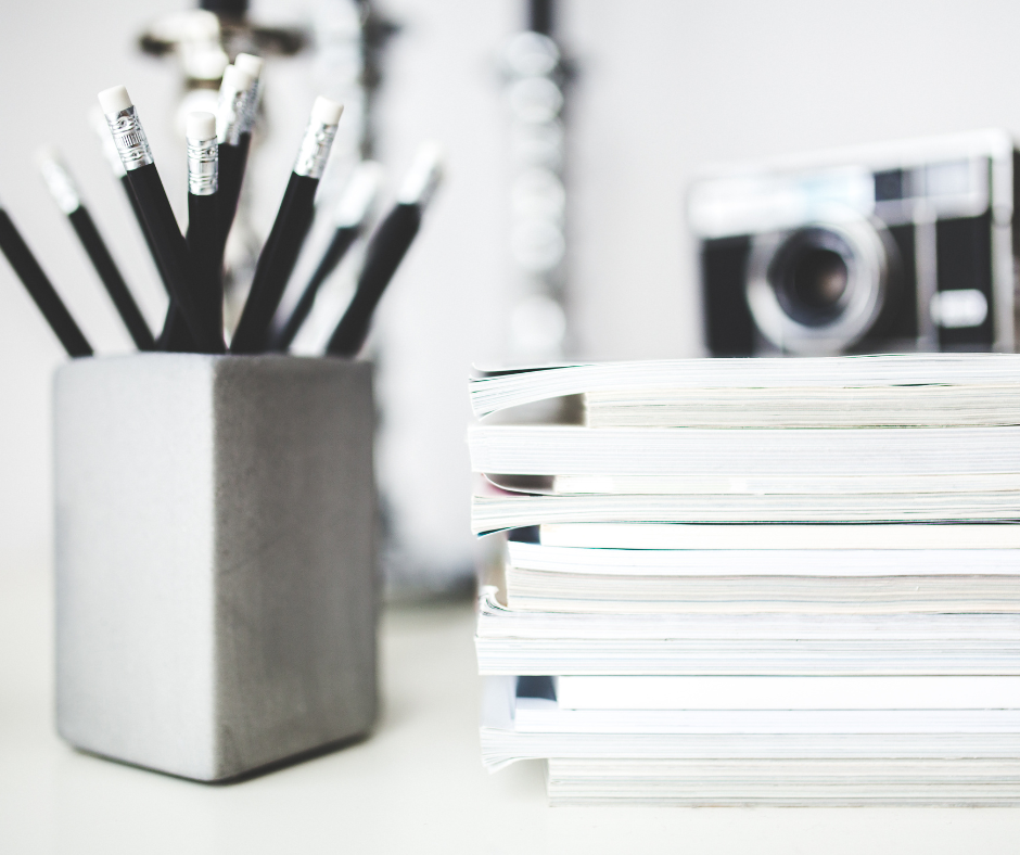 Pencils and Magazines as seen in the press