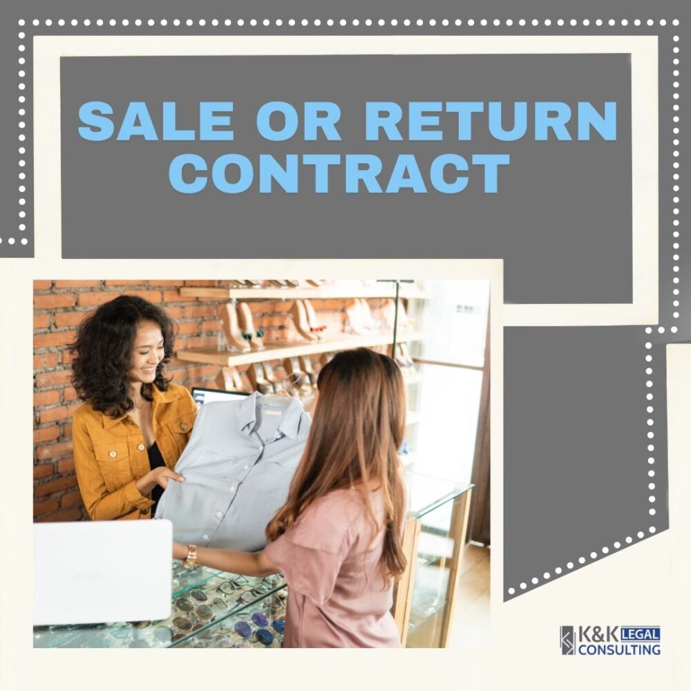sale or return