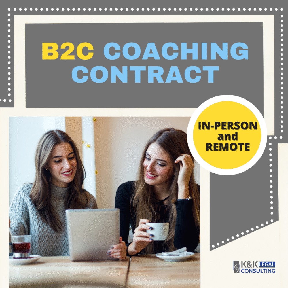 b2c coaching contract