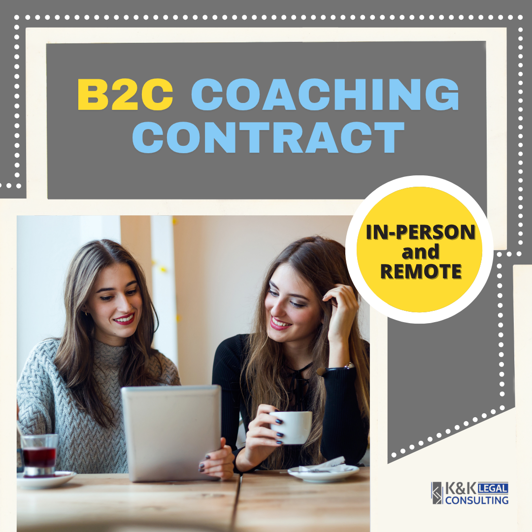 b2c coaching contract