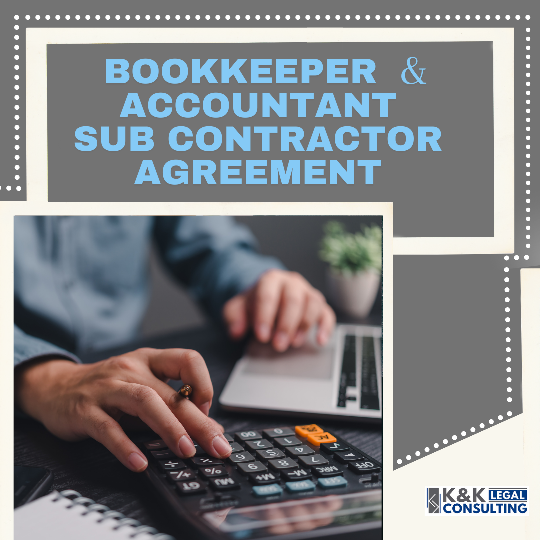 Bookkeeper & Accountant Sub Contractor Agreement