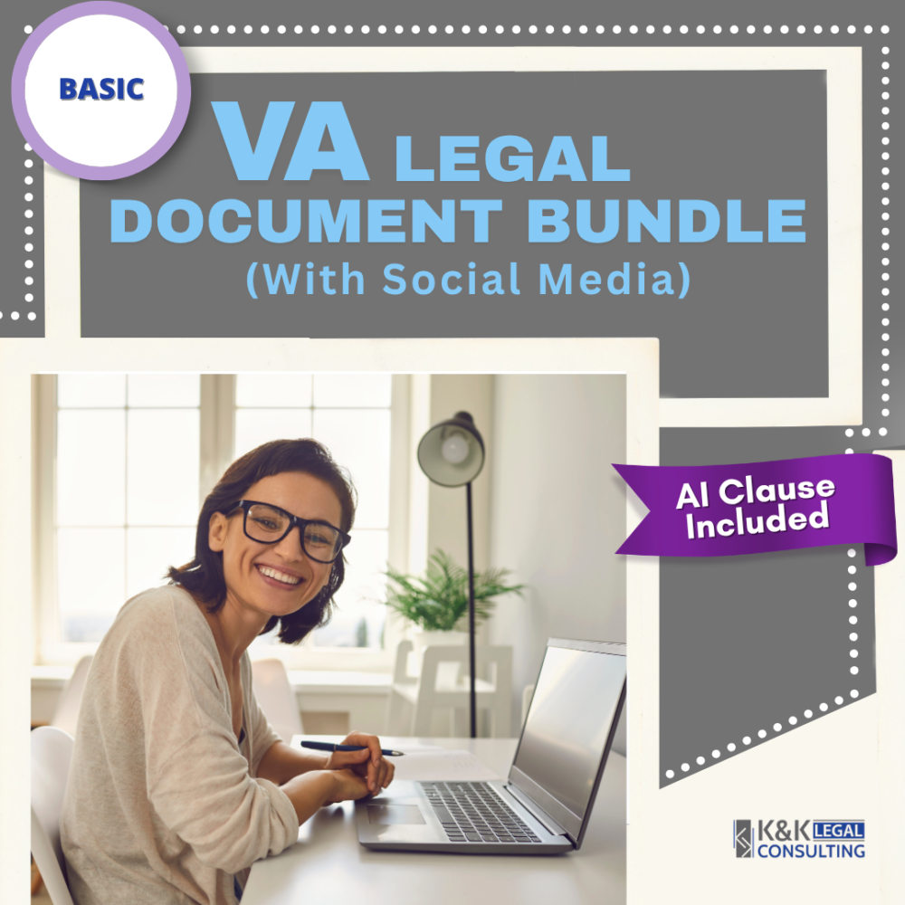VA Basic Legal Bundle with Social Media Clauses
