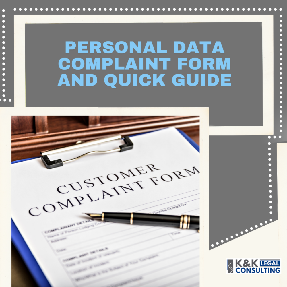 Personal Data Complaint Form and Quick Guide